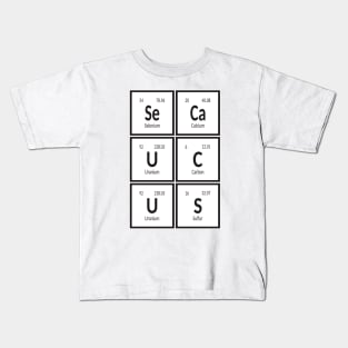 Town of Secaucus | Periodic Table of Elements Kids T-Shirt